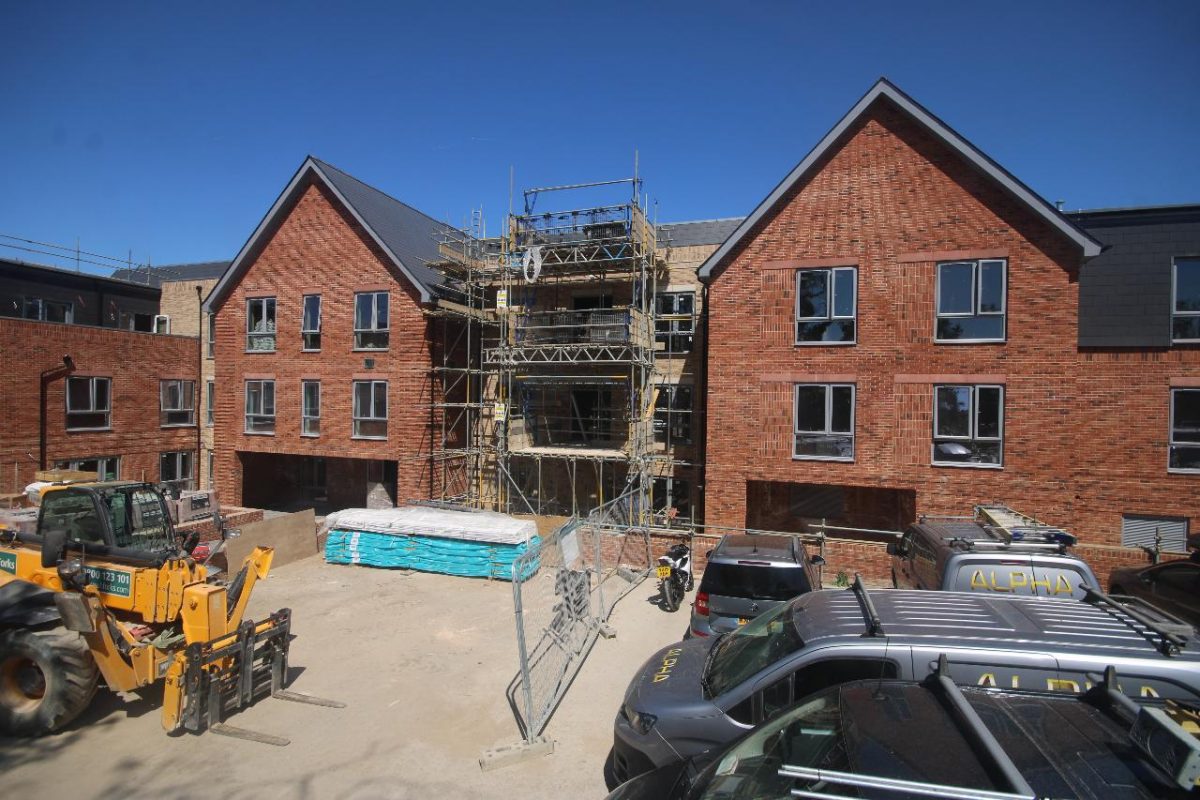 Wain House Care home time-lapse image - Camera 2 July 2025