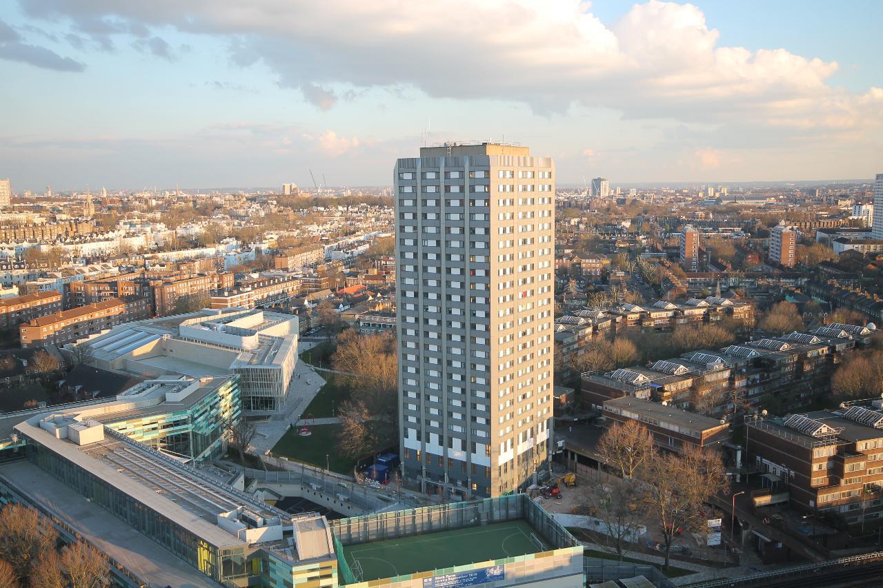 Kensington Leisure Centre & Grenfell Tower