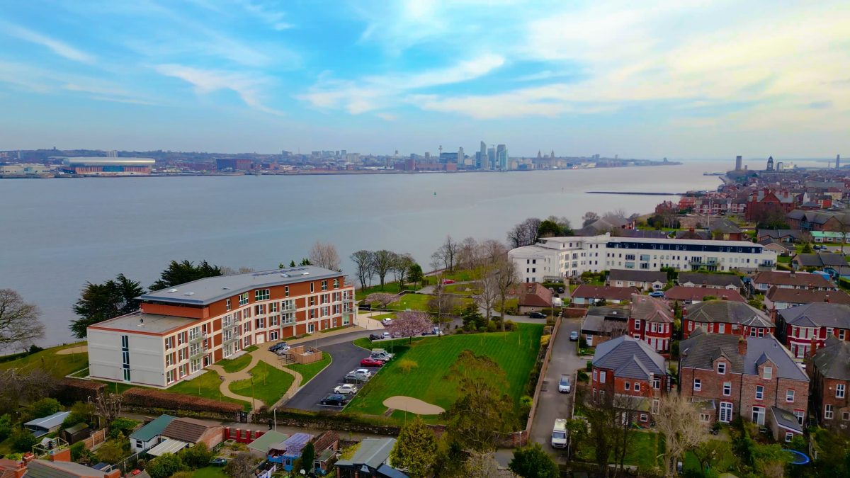 Mariners Park estate - End of project filming, including aerial filming